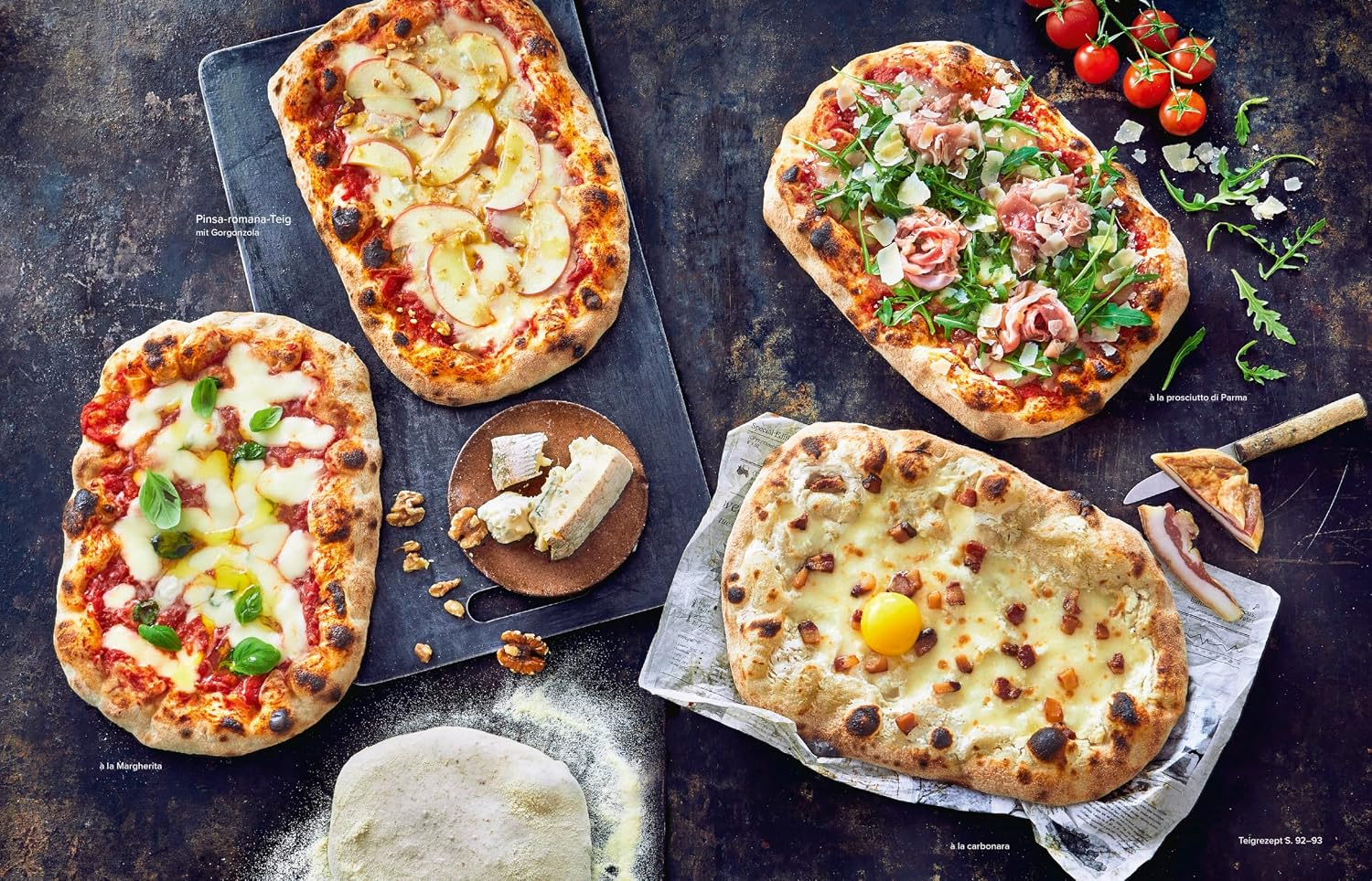 Innenansicht aus „Pizza Passion“ – Teigführung
